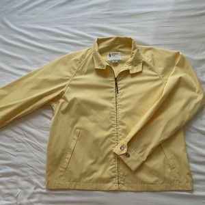 Vintage Yellow London Fog Jacket